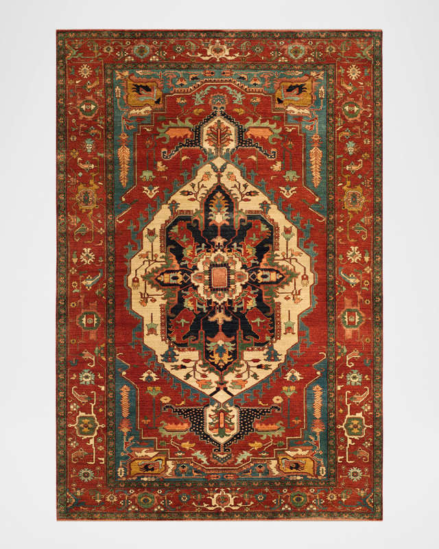 Gawsworth Hand-Knotted Rug, 6' x 9'